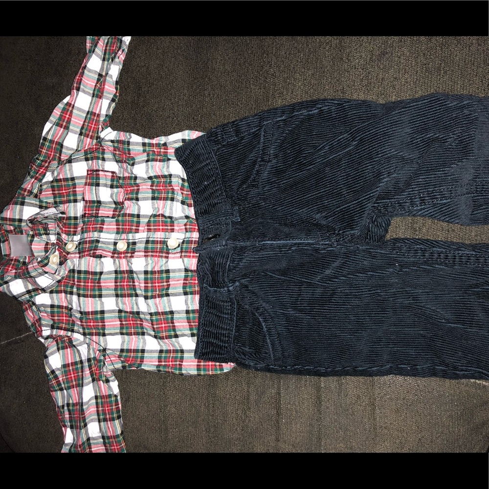 Carters Christmas Outfit